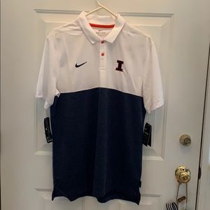 Illinois Fighting Illini Nike Coach’s Polo